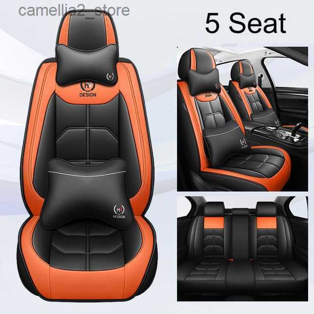 Schwarz Orange 5 Seat14