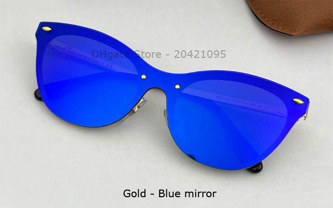 Or - miroir bleu