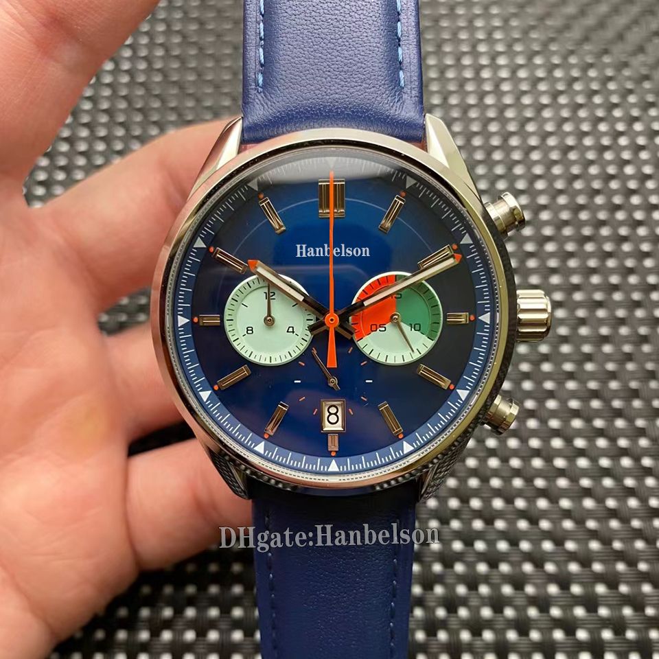 Style 1 blue leather strap