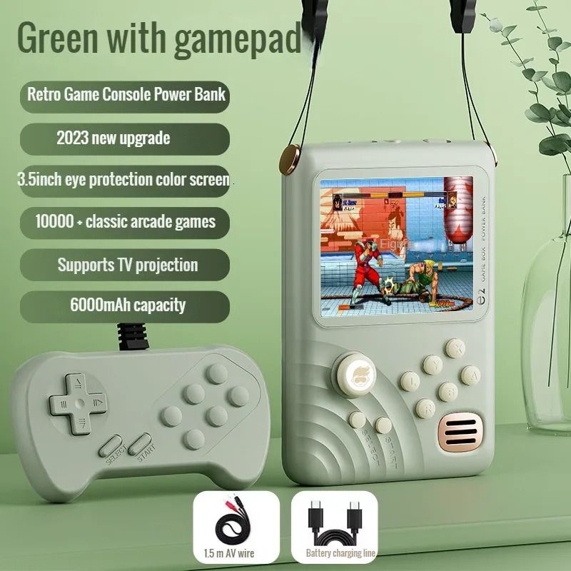 Zielony gamepad