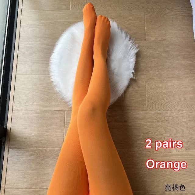 2 paires orange