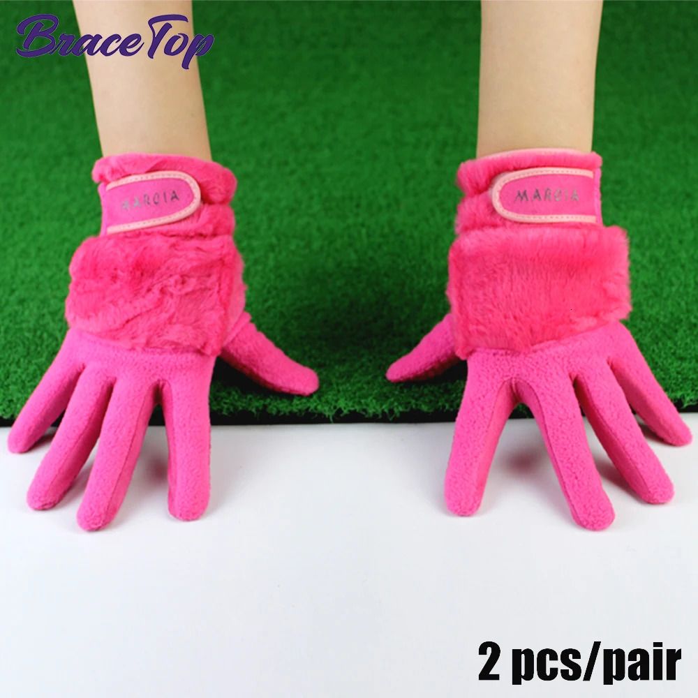 pink golf gloves