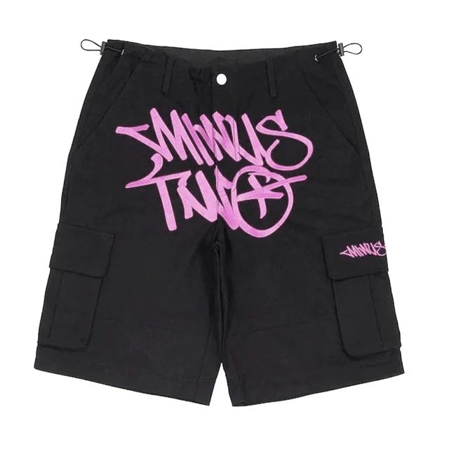 Short Black Pink