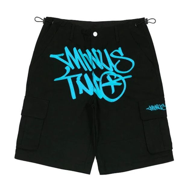 Short Black Blue