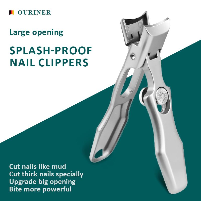 Nail Clippers For Thick Nails - Wide Jaw Opening Oversized Nail