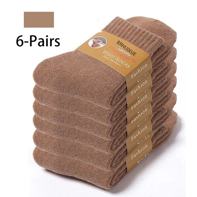 6 paires khaki