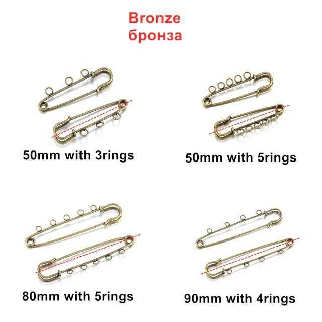 Bronze-50mm - 3ringx5pcs