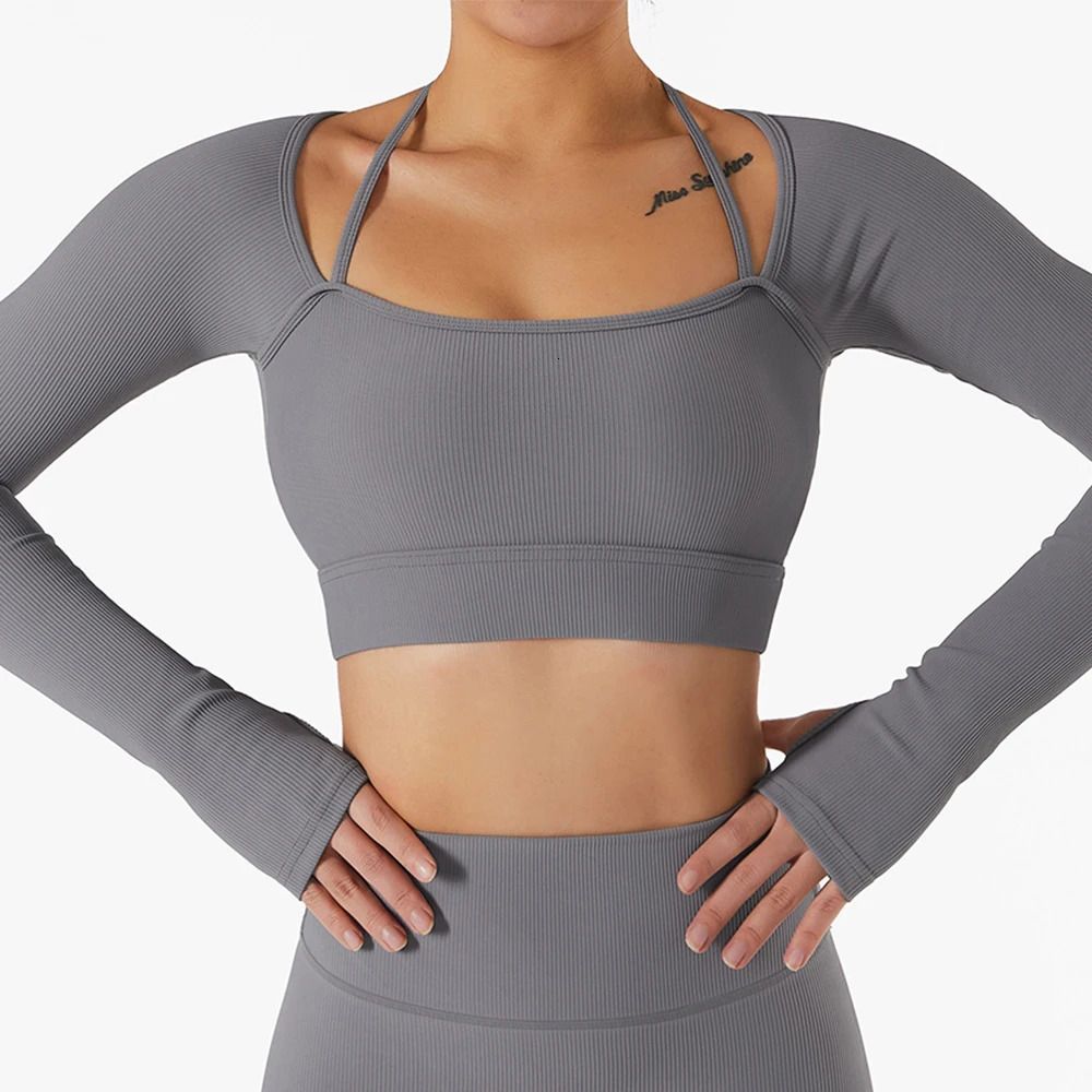 grey long sleeve