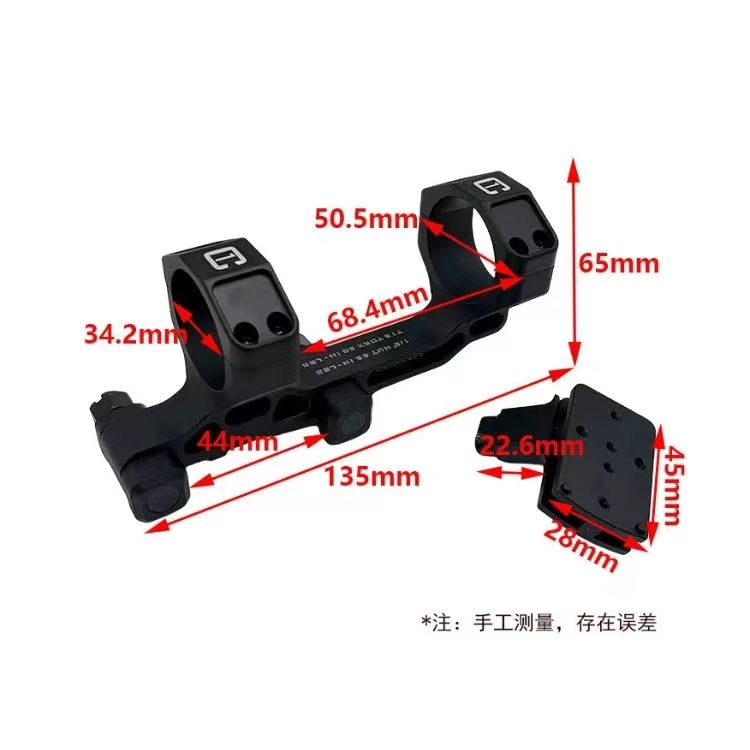 BOC Mirror Bridge BK+45 degree RMR base