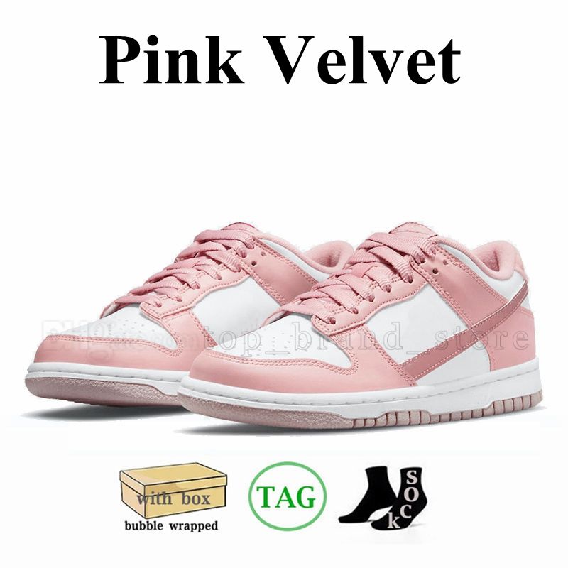 36-45 Pink Velvet