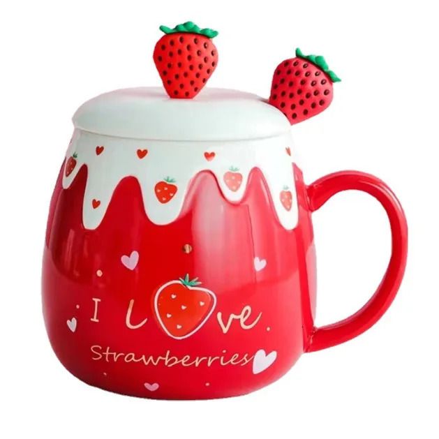 strawberry spoon l