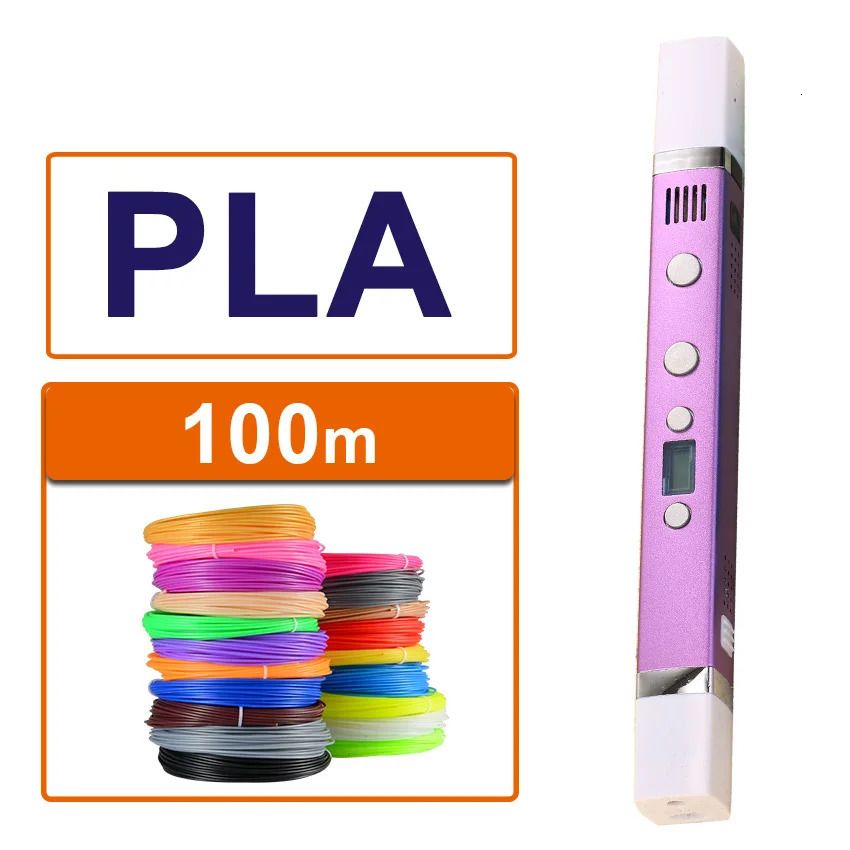 Lila 100 meter PLA