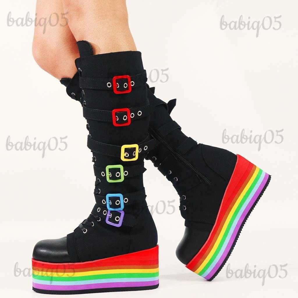 Rainbow Boots