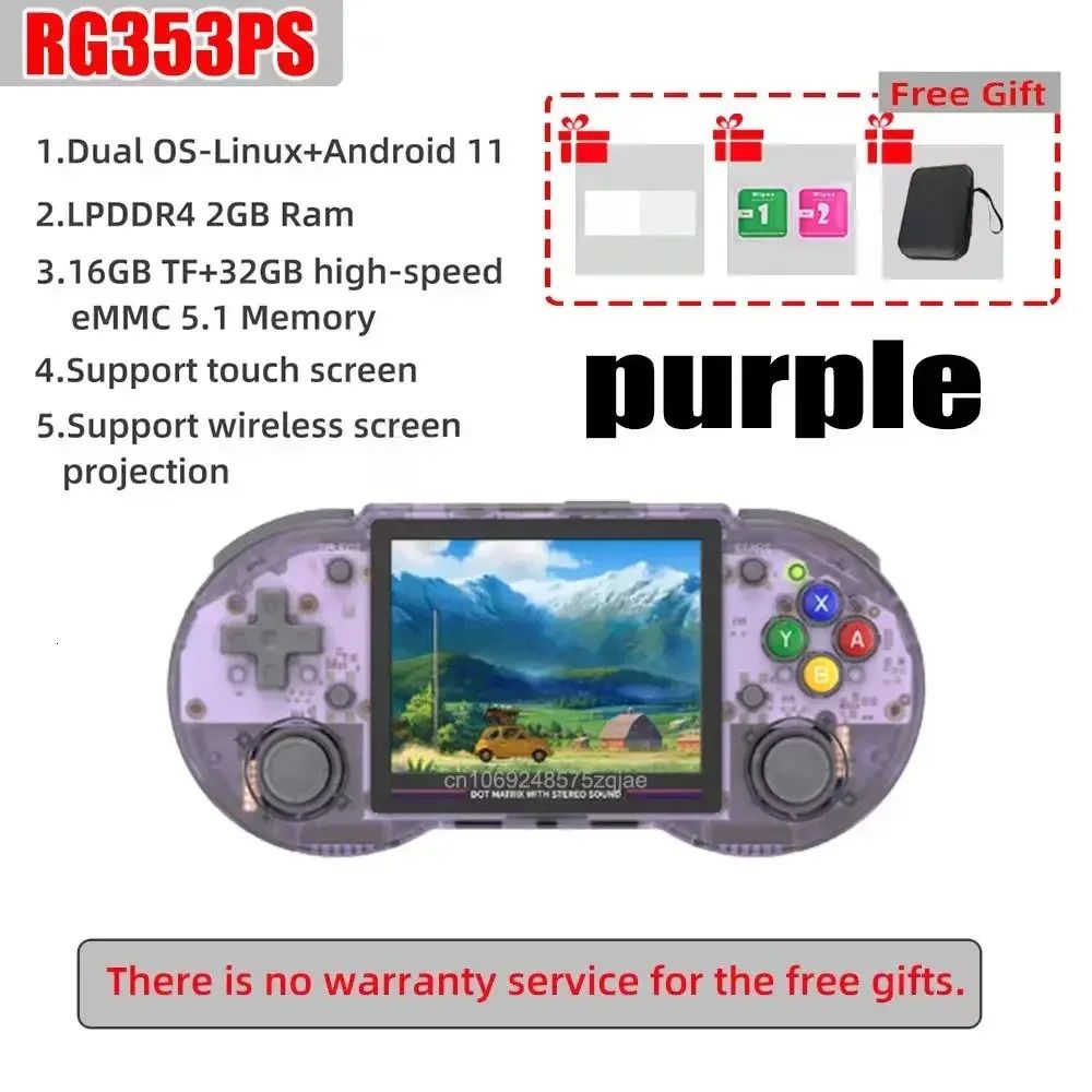 Rg353ps Roxo-128g 25000 Jogos