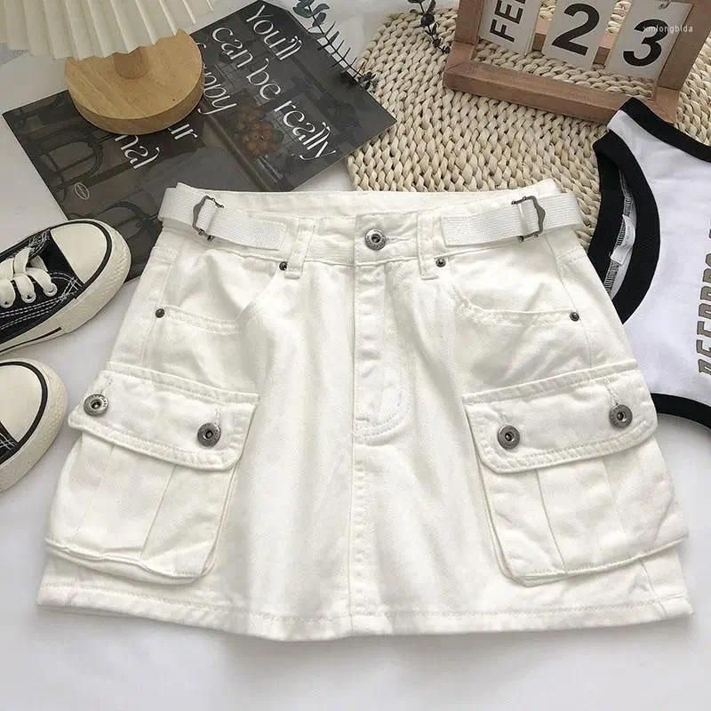 White with Belt A054