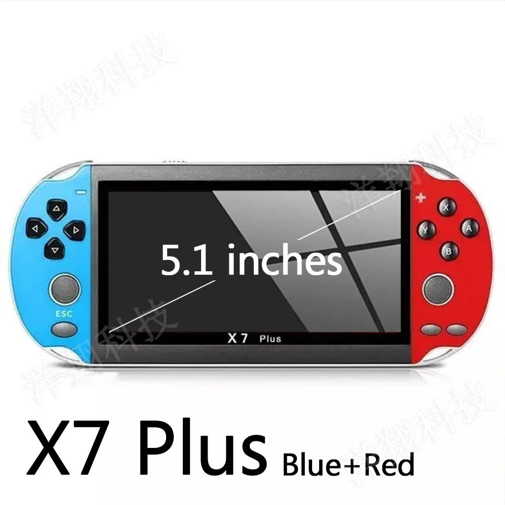 X7p 5.1 Inch Red Blue