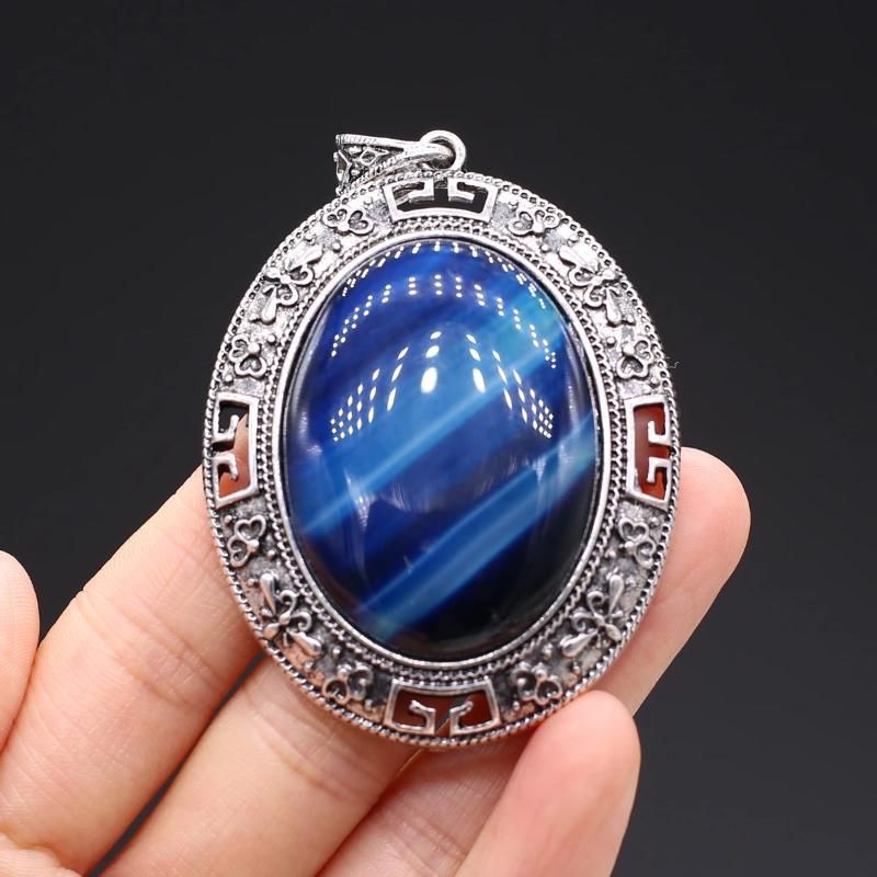 Agate bleu