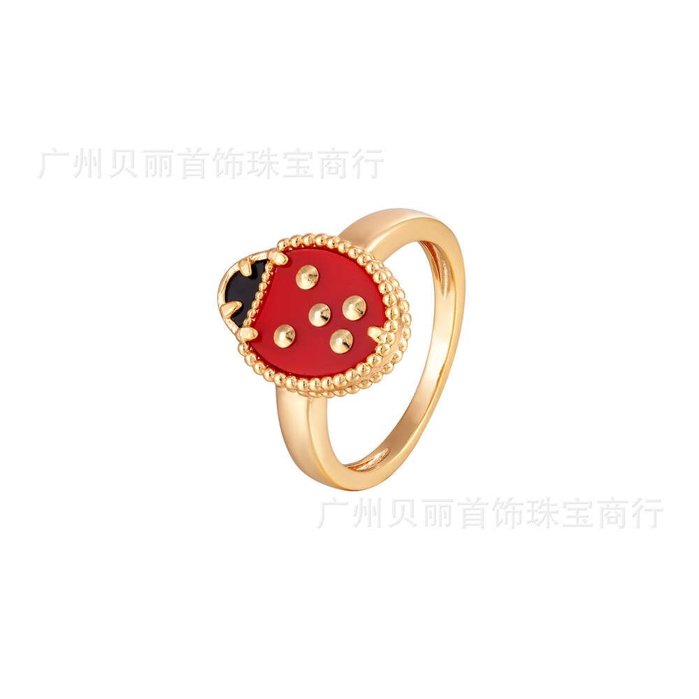 closed ladybug ring