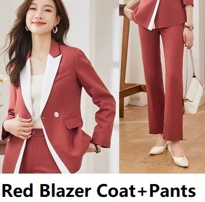 Red Pantsuits