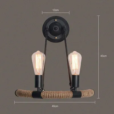 Black Edison LED4W