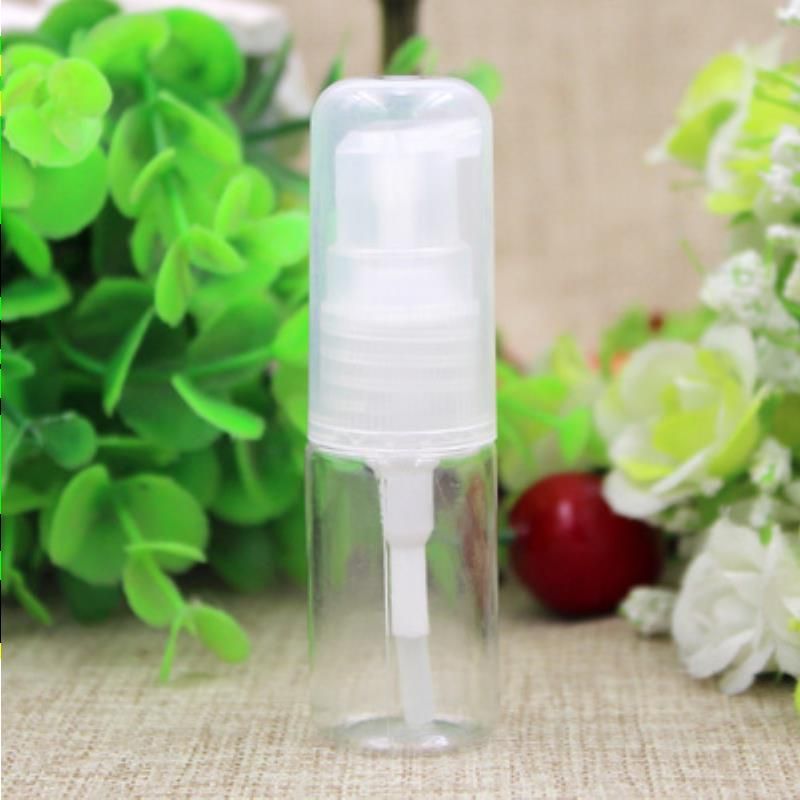 10ml clear bottle clear pump