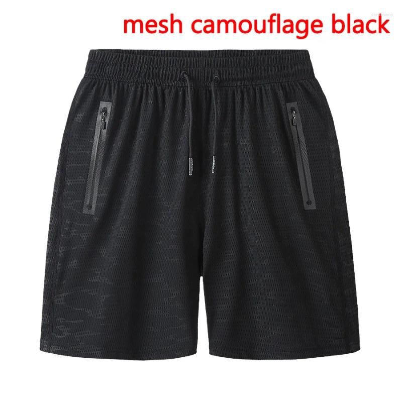 Mesh-Camouflage schwarz