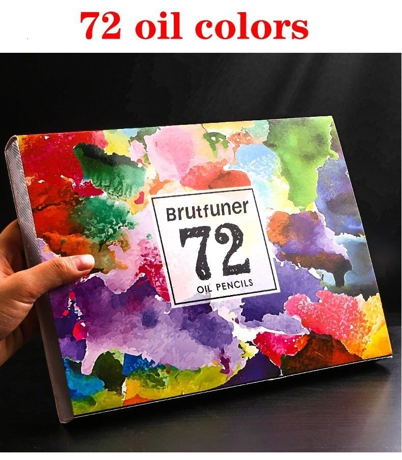 72 couleurs à l'huile