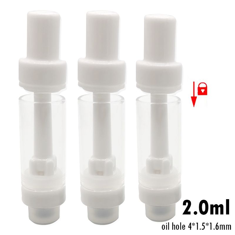 2ml white color carts