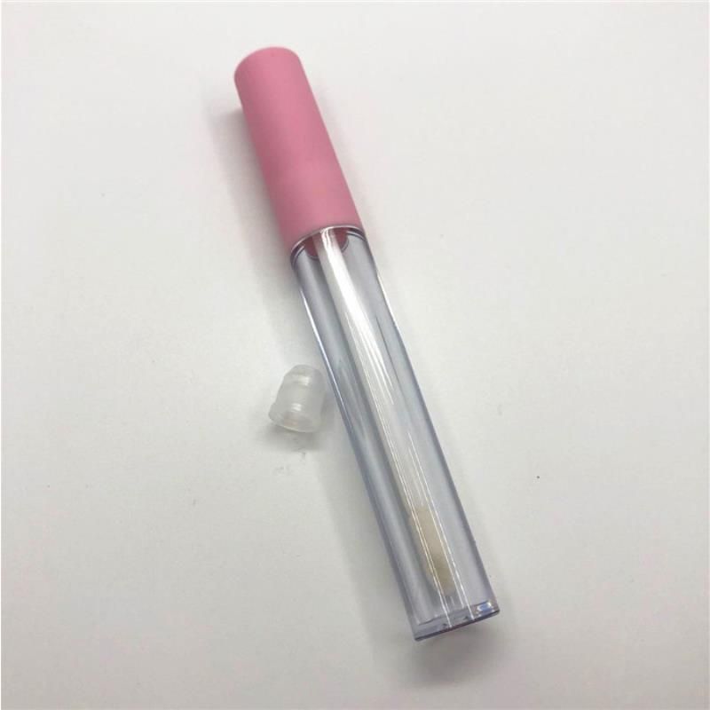 pink cap clear tube