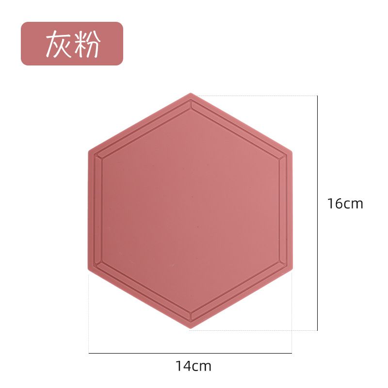 Cinza rosa 16x14cm