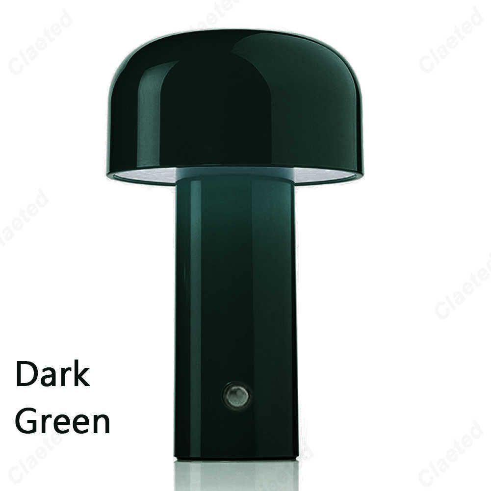 Dark Green-3 Kolory Dimmable-USB Recha