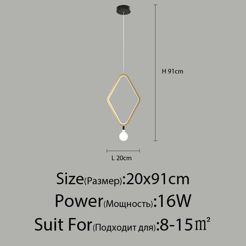 A 20x91 cm da 16 w Cool White No Remote