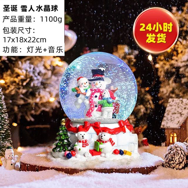 クリスマス雪だるま