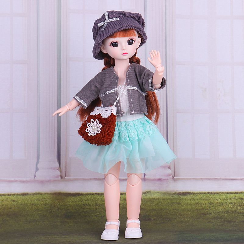 Blue Set-Doll And Clothes