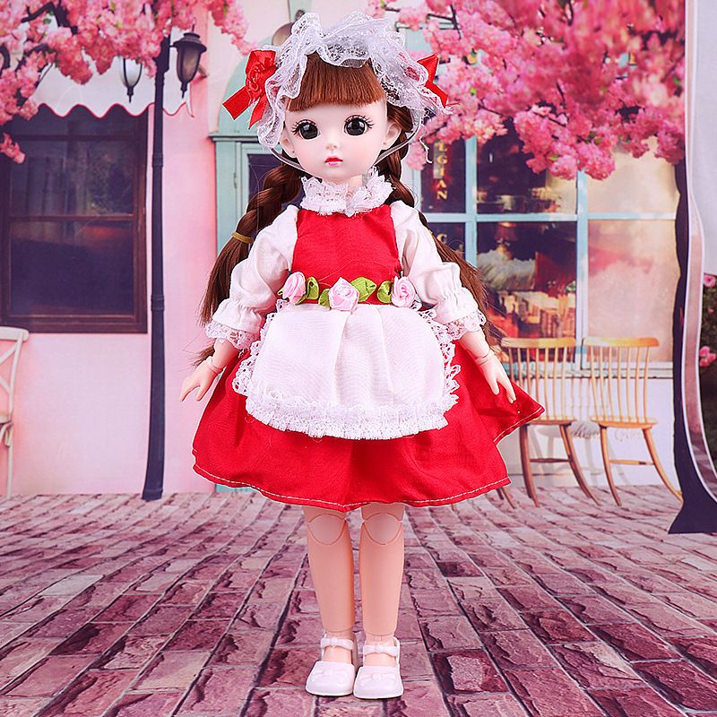 Red-Doll And Clothes