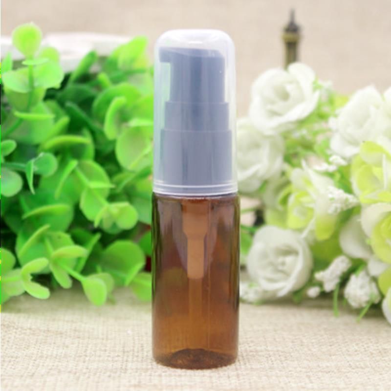 15ml Amber Bottle Black Pump