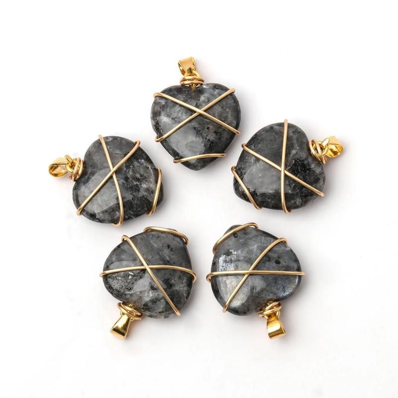 gold Black Labradorite