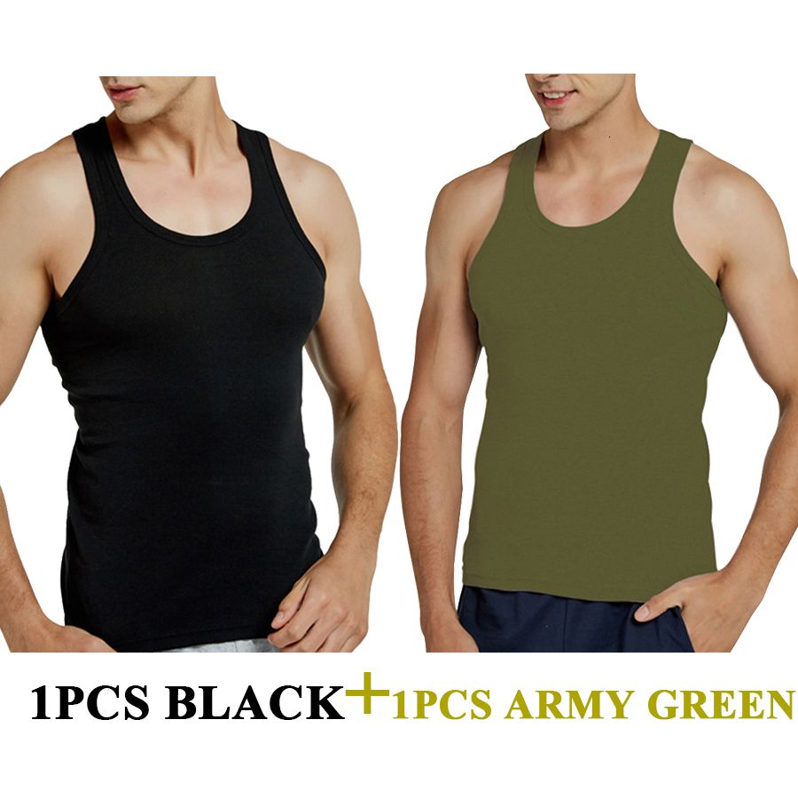 1pcs negro 1pcsgreen