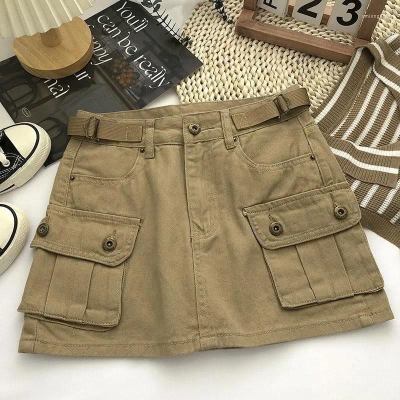 Khaki with Belt A054