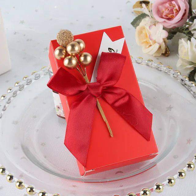 Wedding Red-11 x 6 x 3.5 cm-20pcs