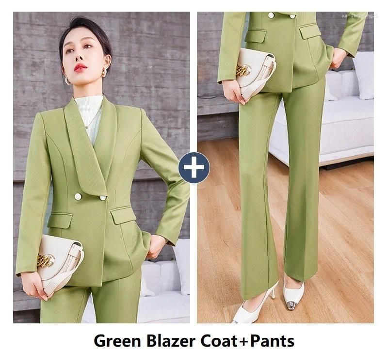 Green Pantsuits