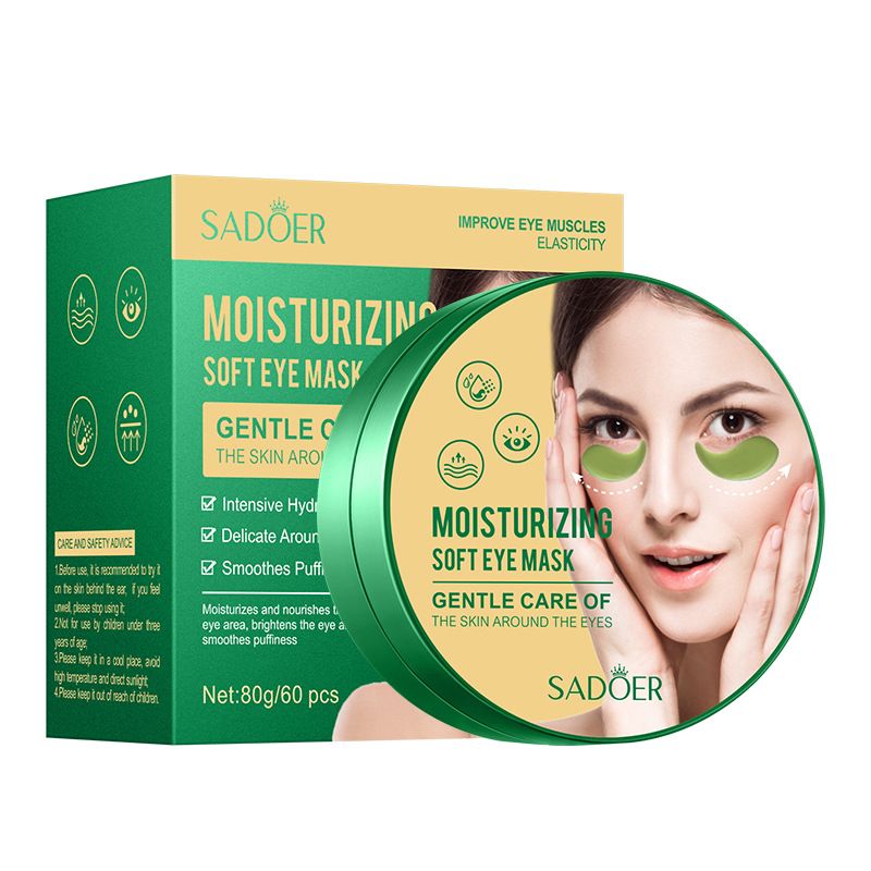 Moisturizing soft eye mask