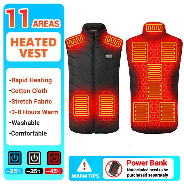 11 Area Vest Black