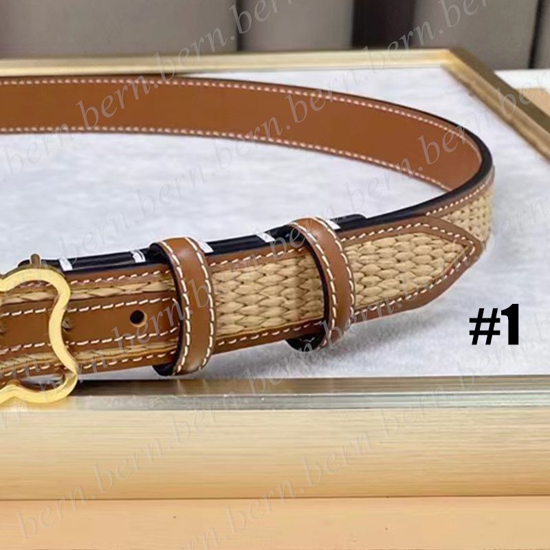 #1 With Gold Hollow Buckle