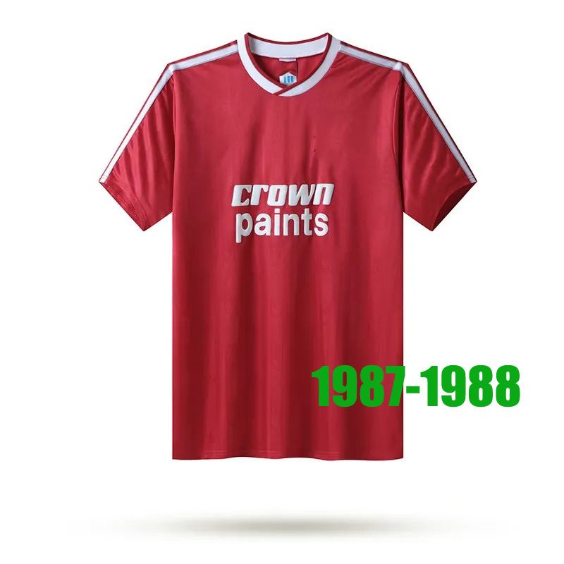 retrô 1987/88 vermelho