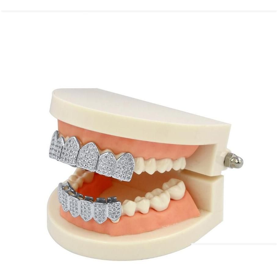 Silver Upper Teeth