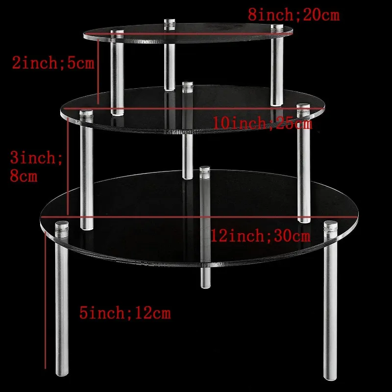 Прозрачные 3pcs