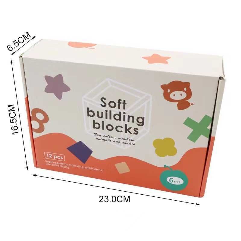 12 Piece English Color Box with Soft a