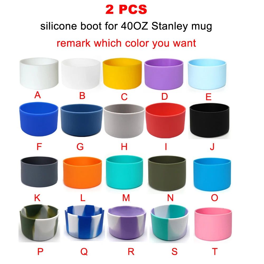 2pcs Silicone Boot-40oz with Logo