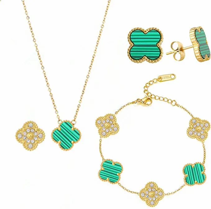 3 piece set-green